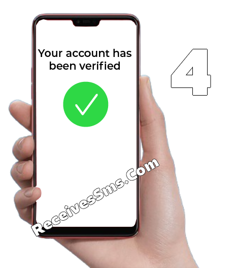 Step 4: Use the code to complete verification on the external service and see the success confirmation